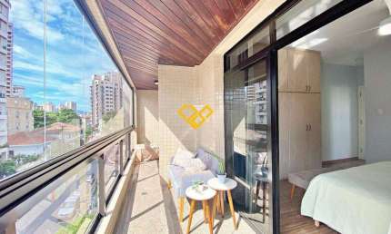Apartamento com 3 quartos à venda no Ponta da Praia, Santos 