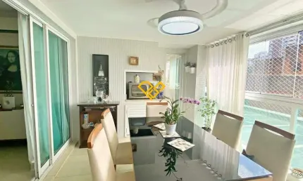 Apartamento com 3 quartos à venda no Boqueirão, Santos 
