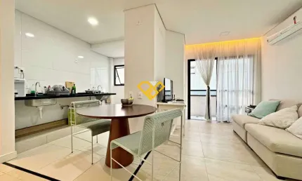 Apartamento com 1 quarto à venda no Pompéia, Santos 