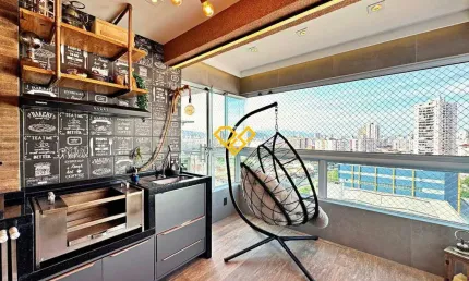 Apartamento com 2 quartos à venda no José Menino, Santos 