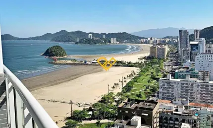 Apartamento com 1 quarto à venda no Pompéia, Santos 