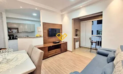 Apartamento com 2 quartos à venda no Estuário, Santos 