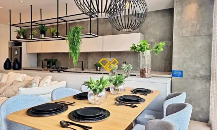Apartamento com 2 quartos à venda no Encruzilhada, Santos 