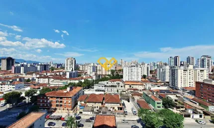 Apartamento com 2 quartos à venda no Marapé, Santos 