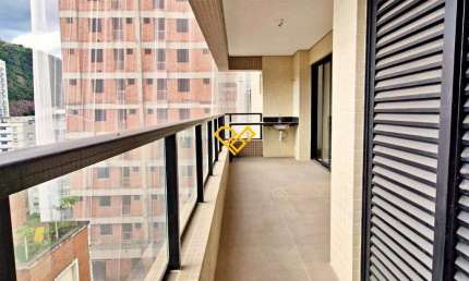 Apartamento com 2 quartos à venda no José Menino, Santos 