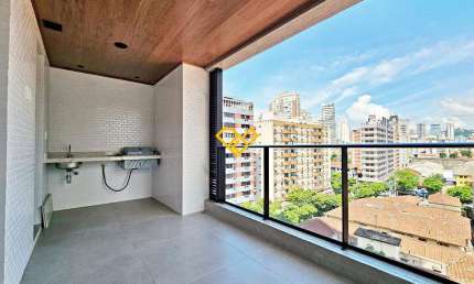 Apartamento com 1 quarto à venda no Boqueirão, Santos 