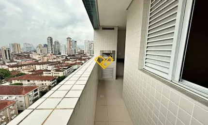 Apartamento com 3 quartos à venda no Boqueirão, Santos 