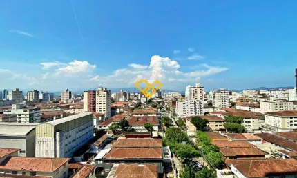 Apartamento com 2 quartos à venda no Embaré, Santos 