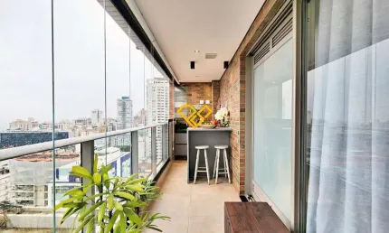 Apartamento com 2 quartos à venda na Aparecida, Santos 