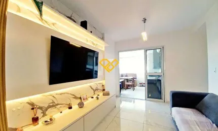 Apartamento com 3 quartos à venda no Boqueirão, Santos 