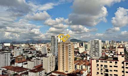 Apartamento com 2 quartos à venda no Embaré, Santos 