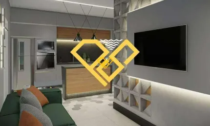 Apartamento 2 Quartos em Santos no bairro Campo Grande