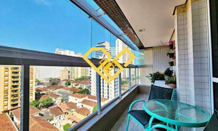 Apartamento com 2 quartos à venda no Gonzaga, Santos 