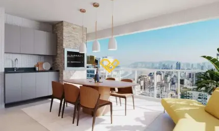 Apartamento com 2 suítes em santos no bairro embaré