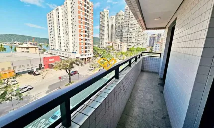 Apartamento com 3 quartos à venda no Ponta da Praia, Santos 
