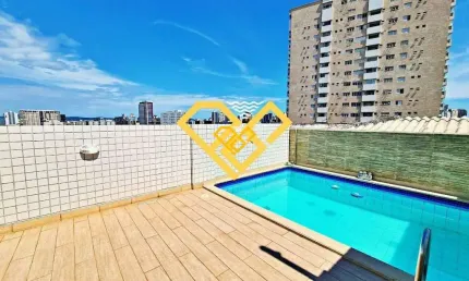 Cobertura com 2 quartos à venda na Vila Belmiro, Santos 