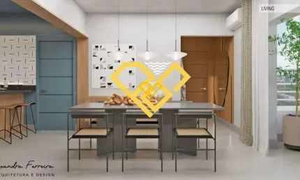 Apartamento com 3 quartos à venda no Boqueirão, Santos 