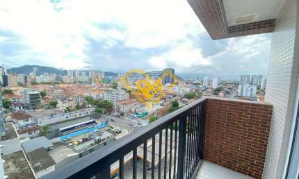 Apartamento com 3 quartos à venda no Encruzilhada, Santos 