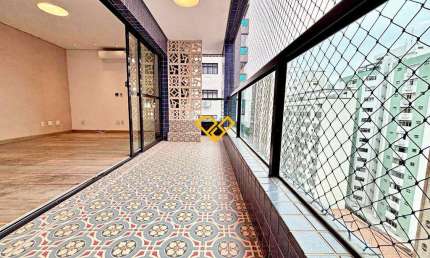 Apartamento com 3 quartos para alugar no Ponta da Praia, Santos 