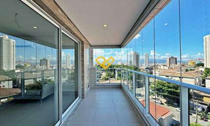 Apartamento com 2 quartos para alugar no Ponta da Praia, Santos 