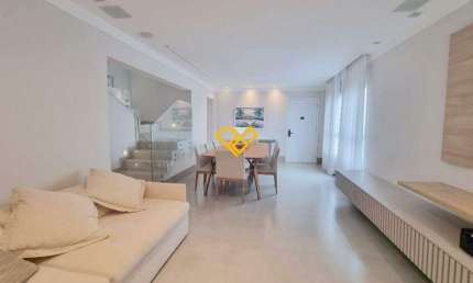 Cobertura Duplex 3 Quartos para Locação em Santos - Sp
