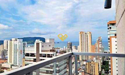 Cobertura para alugar no Embaré, Santos 
