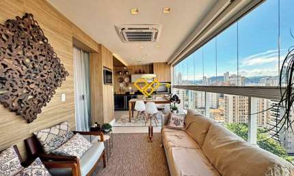 Apartamento com 3 quartos para alugar no Boqueirão, Santos 