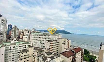 Apartamento com 3 quartos para alugar no Embaré, Santos 