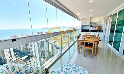 Apartamento com 3 quartos para alugar no Boqueirão, Santos 