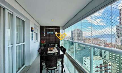 Apartamento com 3 quartos para alugar no Pompéia, Santos 