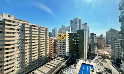Apartamento com 1 quarto para alugar no Pompéia, Santos 