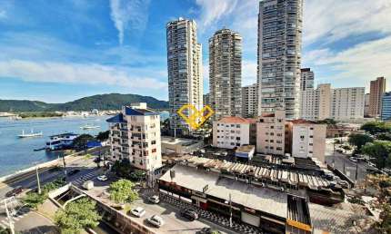Apartamento com 2 quartos para alugar no Ponta da Praia, Santos 