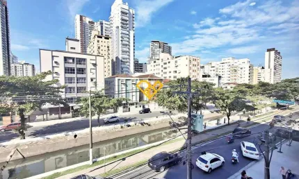 Apartamento com 2 quartos para alugar no José Menino, Santos 