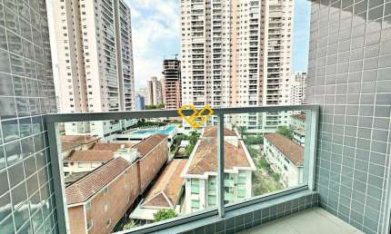 Apartamento com 2 quartos para alugar no Marapé, Santos 