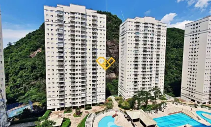 Apartamento com 3 quartos para alugar no Marapé, Santos 
