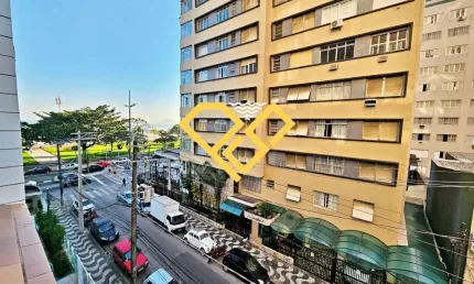 Apartamento com 2 quartos para alugar no Gonzaga, Santos 