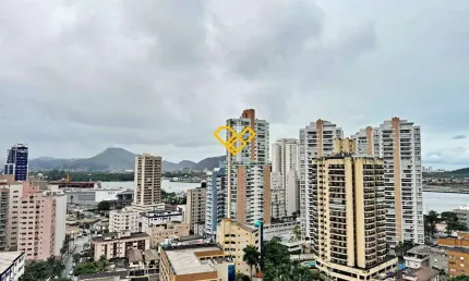Apartamento studio 1 quarto para alugar em santos - sp