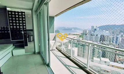 Apartamento com 1 quarto para alugar no Pompéia, Santos 