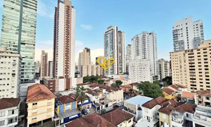 Apartamento com 2 quartos para alugar no Pompéia, Santos 