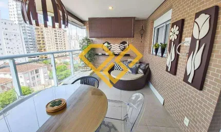 Apartamento com 2 quartos para alugar no Pompéia, Santos 