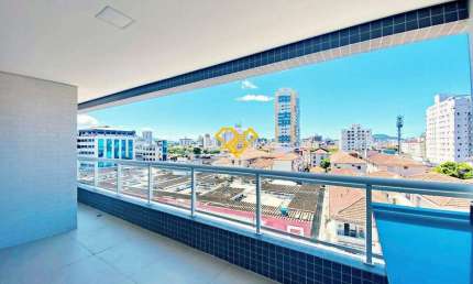 Apartamento com 2 quartos para alugar no Boqueirão, Santos 