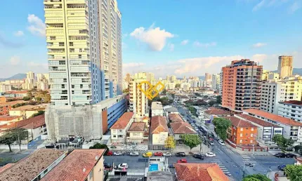 Apartamento com 2 quartos à venda na Aparecida, Santos 