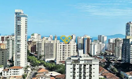 Apartamento com 2 quartos à venda no Embaré, Santos 