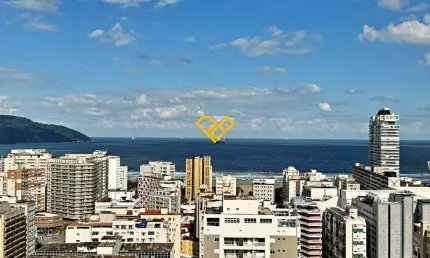 Apartamento com 2 quartos à venda no Gonzaga, Santos 