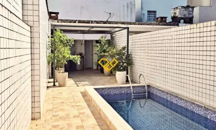 Casa com 3 quartos à venda no Embaré, Santos 