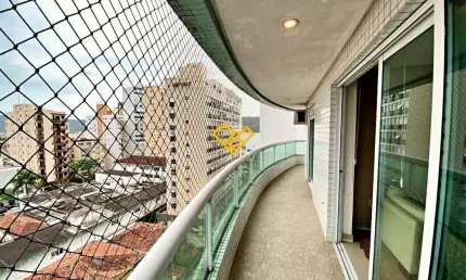 Apartamento com 4 quartos à venda no Ponta da Praia, Santos 