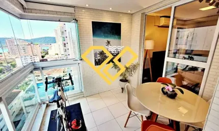 Apartamento com 1 quarto à venda no Ponta da Praia, Santos 