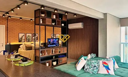 Apartamento com 1 quarto à venda no Ponta da Praia, Santos 