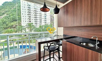Apartamento com 1 quarto para alugar no Marapé, Santos 