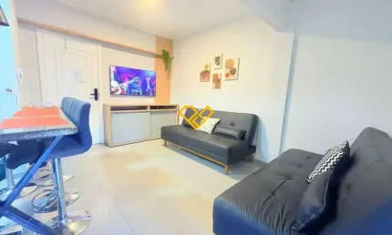 Apartamento com 1 quarto à venda no Ponta da Praia, Santos 
